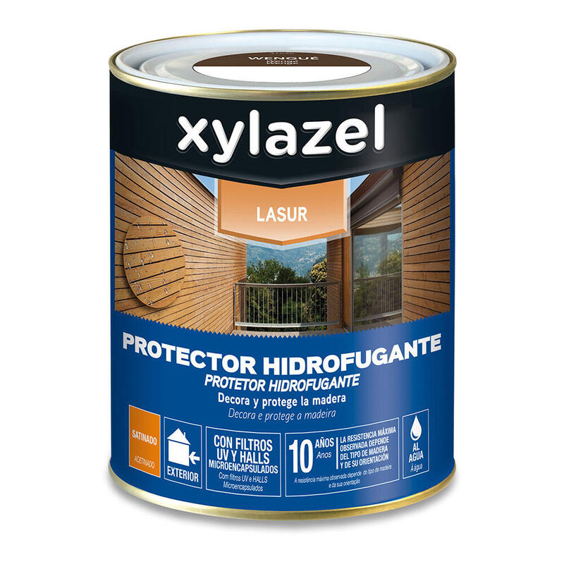 Lasur Decorativo Al Agua Satinado Wengé 750 Ml