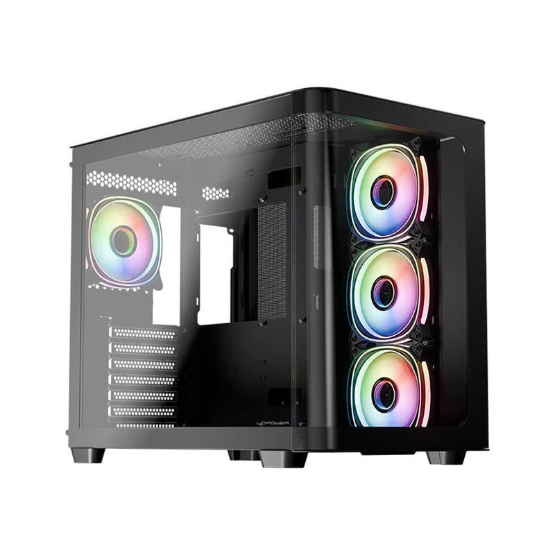 Lc-Power Lc-8001b-On Carcasa De Ordenador Midi Tower Negro