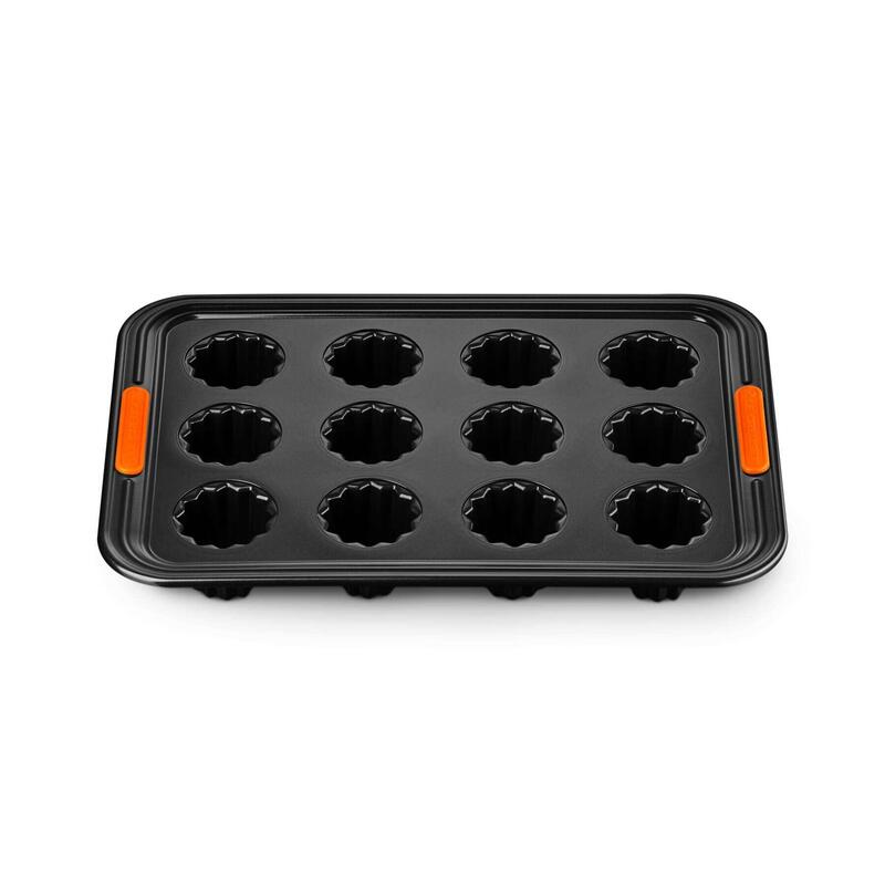 Le Creuset Cannelé Tin Carbon Steel Non-Stick Nonstick 12pcs (46074000010000)