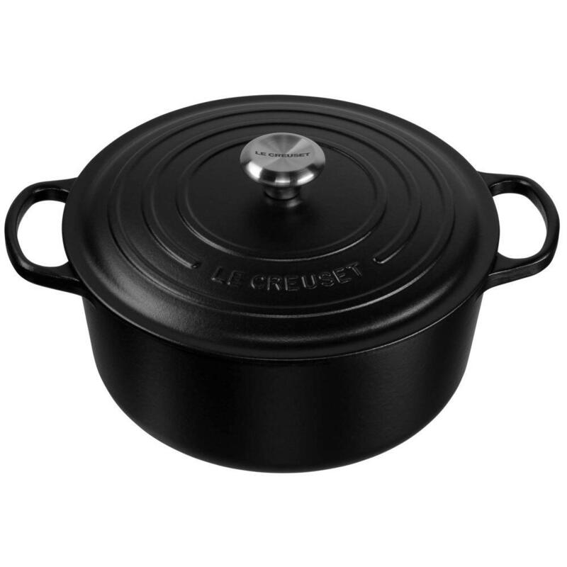Le Creuset Signature Cacerola Redonda 28 Cm Negra