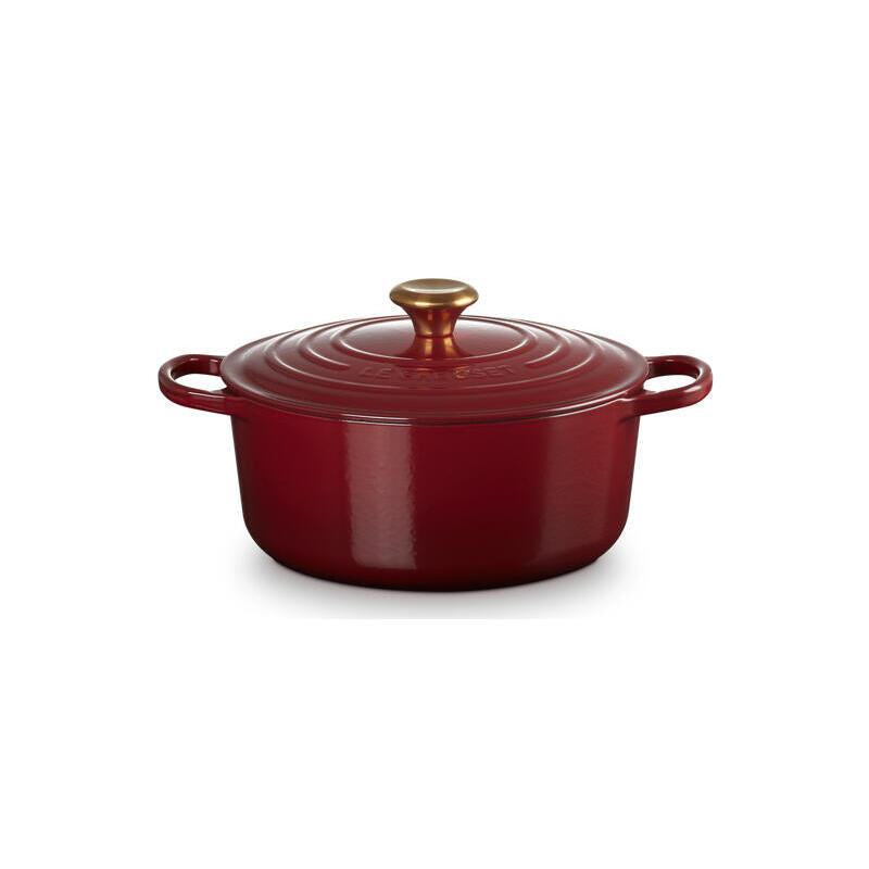 Le Creuset Signature Roaster Round 26cm Rhone (21177269494441)