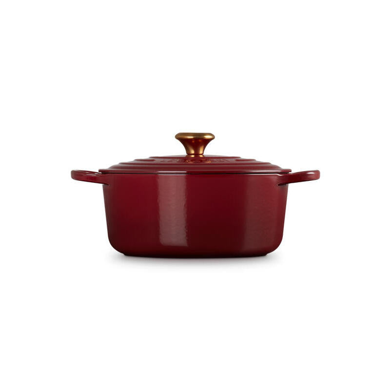 Le Creuset Signature Roaster Round 26cm Rhone (21177269494441)