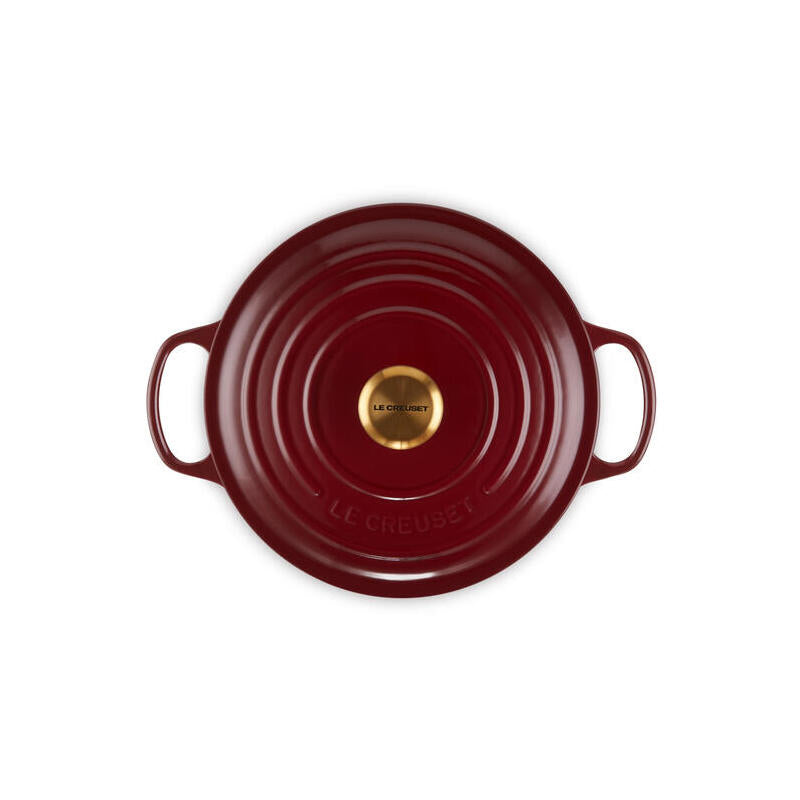 Le Creuset Signature Roaster Round 26cm Rhone (21177269494441)