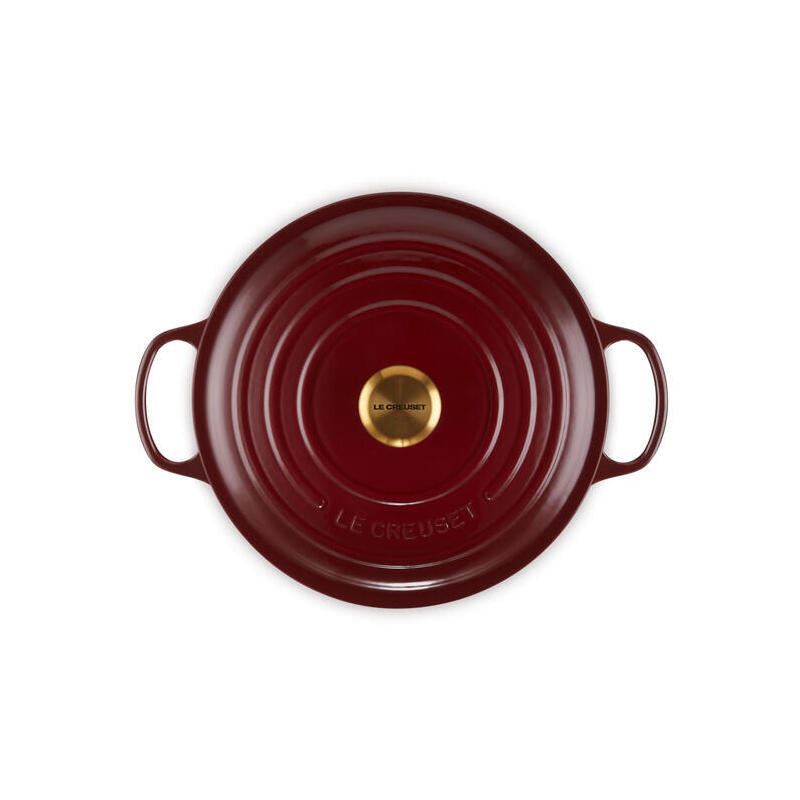 Le Creuset Signature Roaster Round 28cm Rhone (21177289494441)