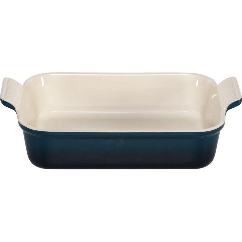 Le Creuset Stoneware Roasting Dish Tradition 26 Cm Nuit