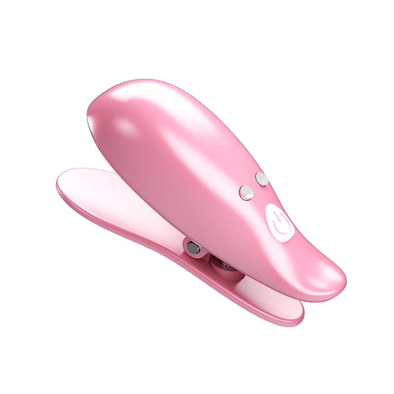 Pretty Love - Leaf Pinzas Vibratorias Para Pezones Rosa