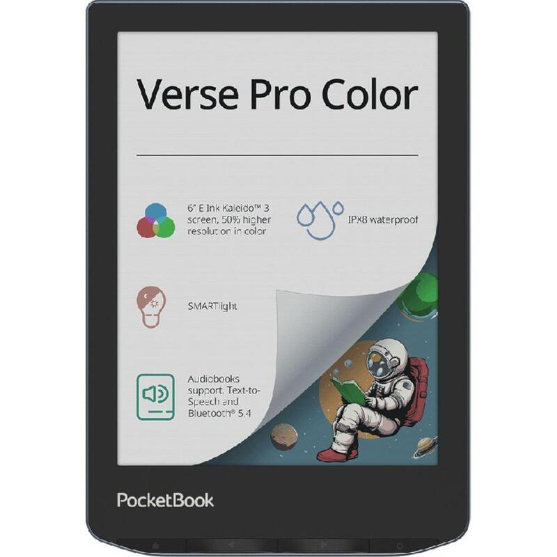 Lector De Libros Pocketbook  Electrónicos Pb634k3-1-Ww-B / Verse Pro Color S Azul/Negro