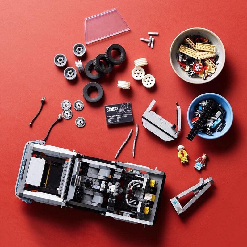 Lego 10300 Icons Die Zeitmaschine Aus Zurück