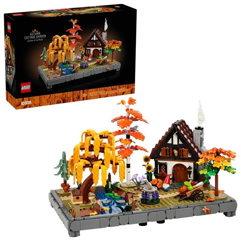 Lego 11372 Icons Herbstlicher Landhausgarten 11372
