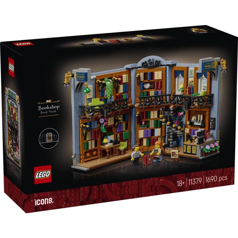 Lego 11379 Icons Buchladen: Sujetalibros 11379