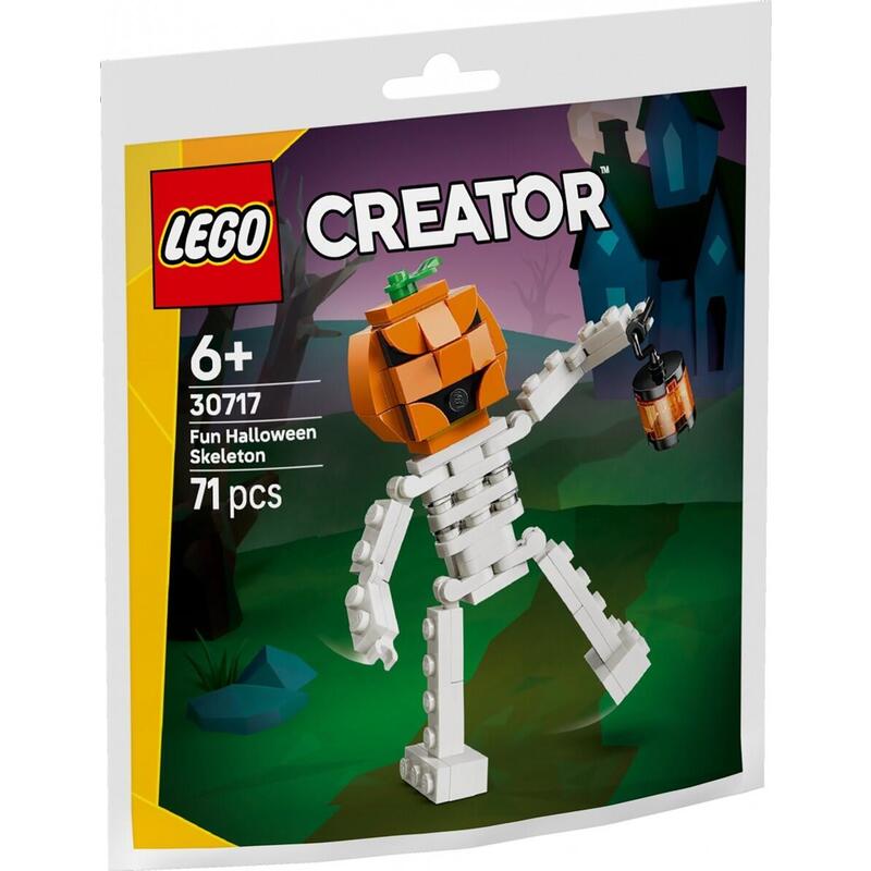 Lego 30717 Creator Lustiges Halloweenskelett (Polybag) 30717