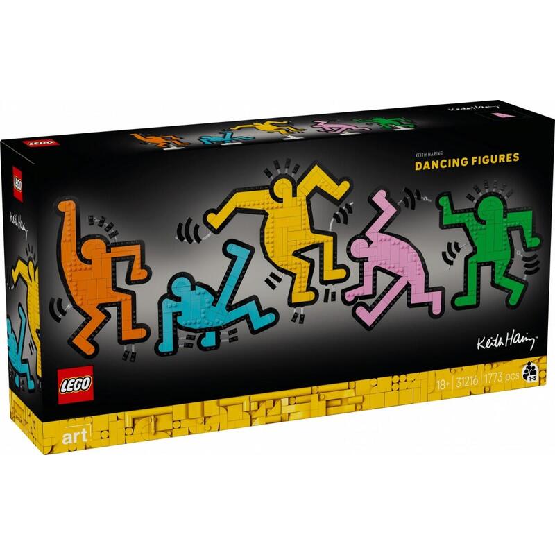 Lego 31216 Bloques De Arte  Keith Haring - Personajes Bailando