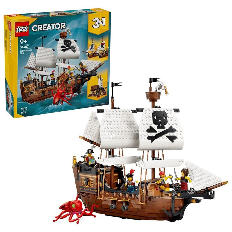 Lego 31387 Creator 3-In-1 Legendäres Piratenschiff 31387