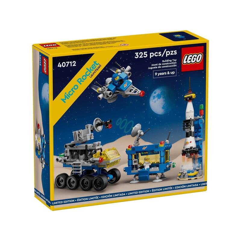Lego 40712 Plataforma De Lanzamiento Micro Rocket
