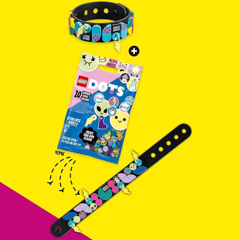 Lego 41943 Pulsera Para Juegos Dots Con Colgantes,