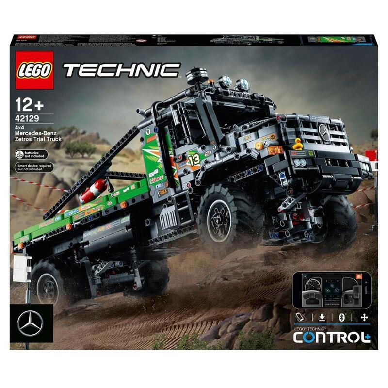 Lego 42129 Technic - Camión De Trial 4x4 Mercedes-Benz Zetros