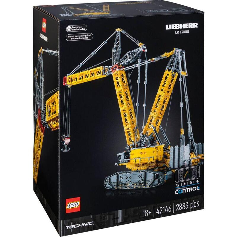 Lego 42146 Technic Liebherr Lr 13000 Raupenkran, Juguete De Construcción 42146