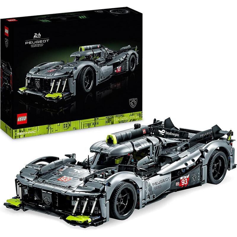 Lego 42156 Technic Peugeot 9x8 24h Le Mans Hybrid Hypercar
