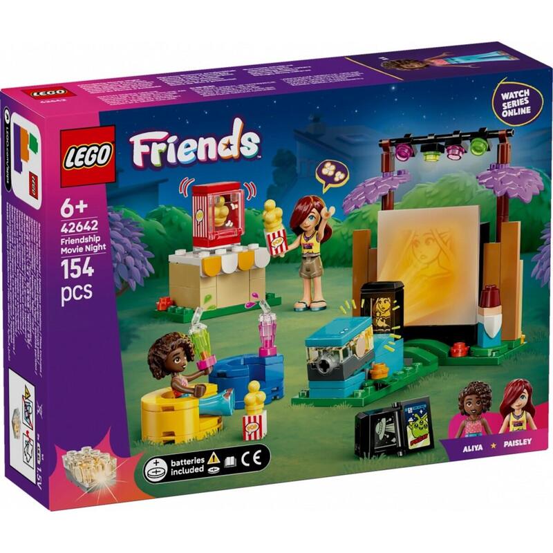 Lego 42642 Friends Noche De Película Con Amigos