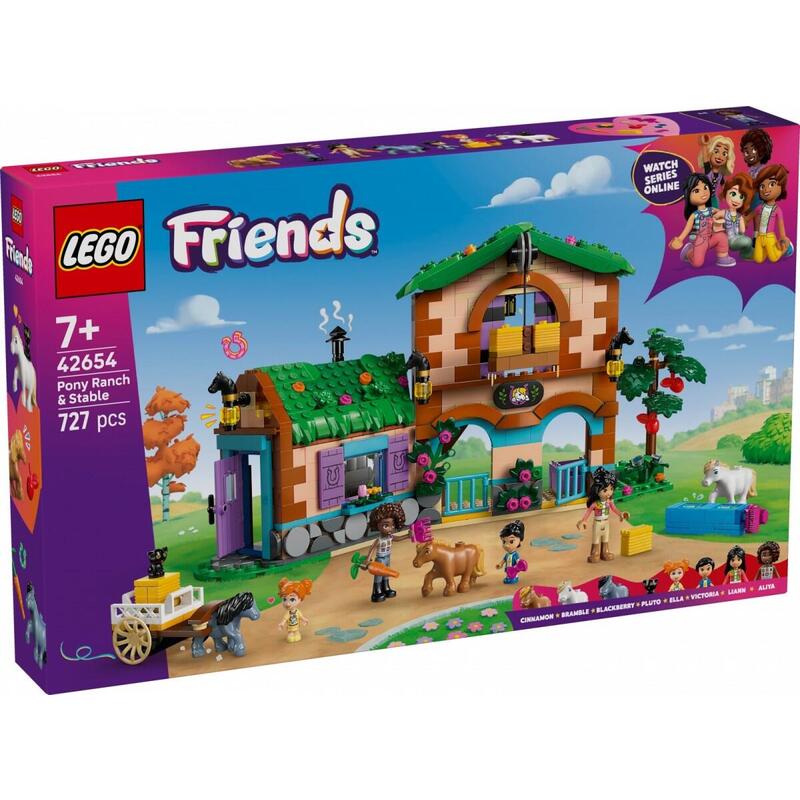 Lego 42654 Friends Granja De Ponis Y Establo