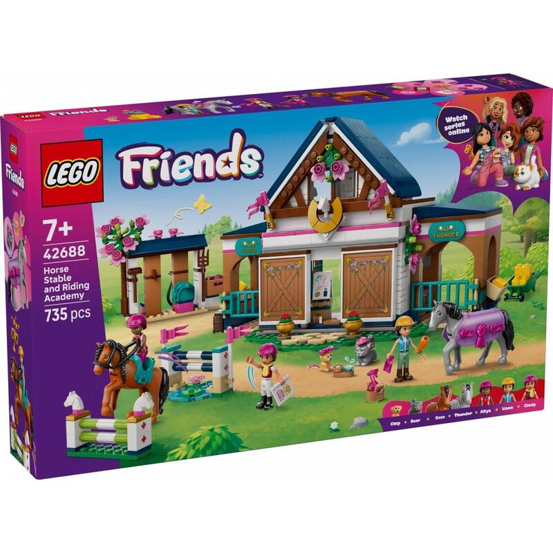 Lego 42688 Friends Pferdestall Und Reitschule 42688