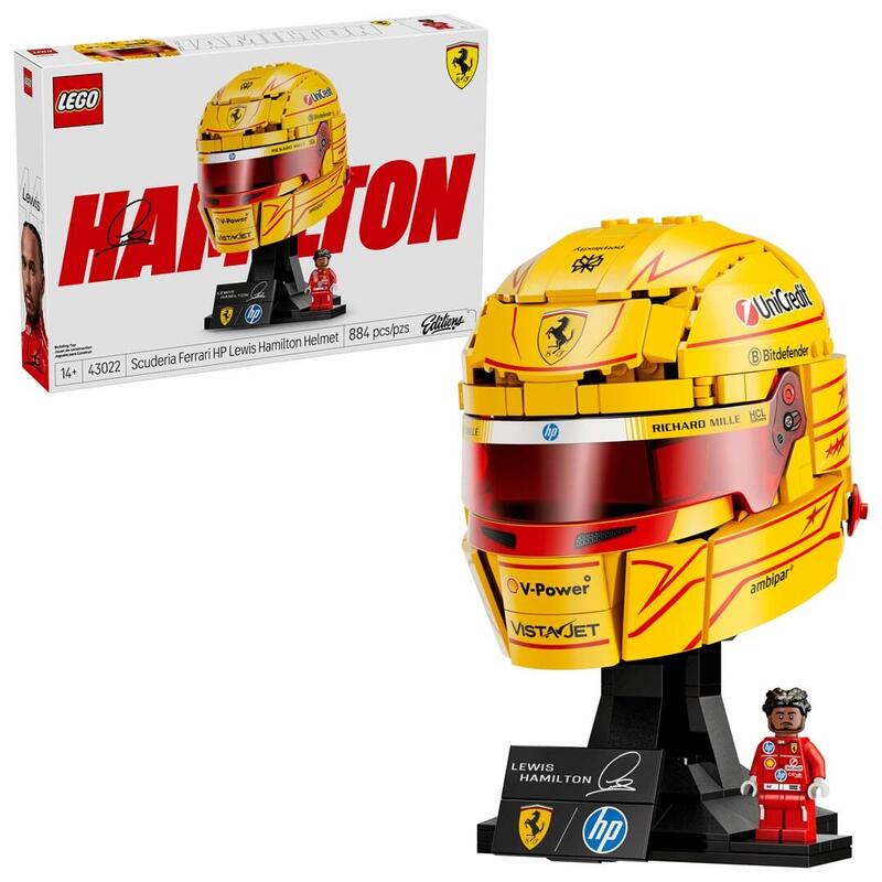 Lego 43022 Editions Scuderia Ferrari Hp Lewis Hamilton Helm 43022