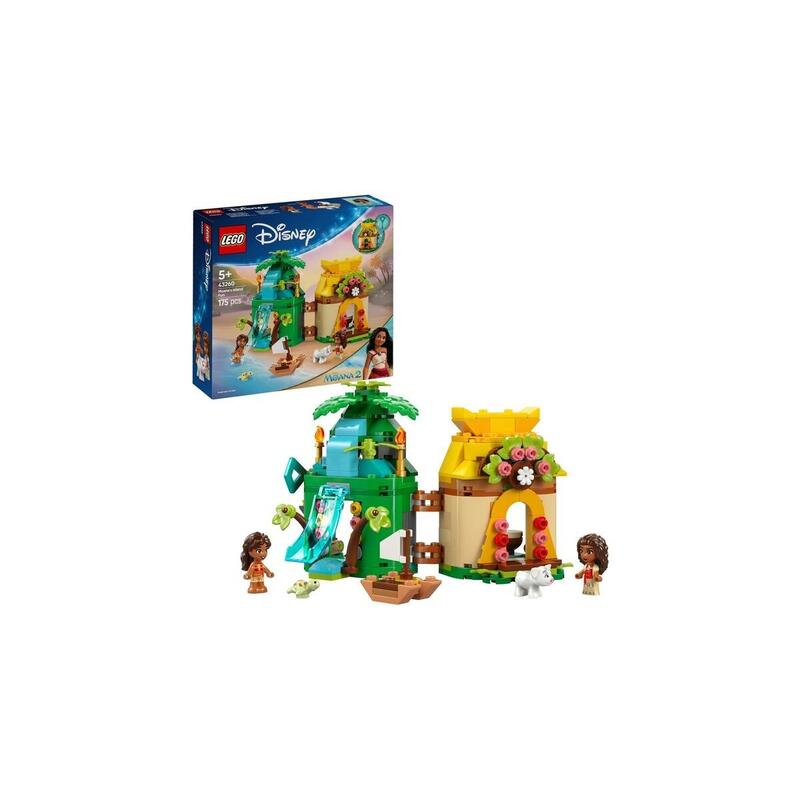 Lego 43260 Disney Princess Isla De Moana Divertido Juguete De Construcción   43260