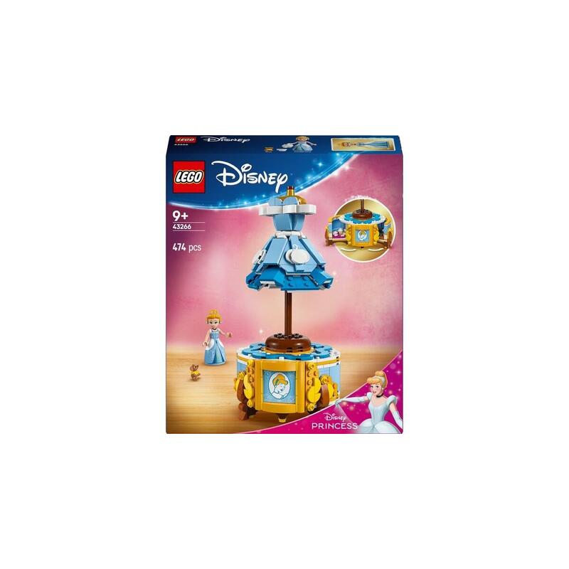 Lego 43266 Disney Princess Vestido De Cenicienta, Juguete De Construcción   43266