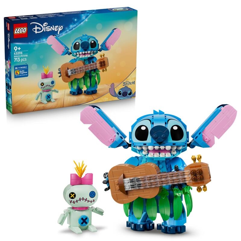 Lego 43296 Disney Classic Stitch Y Scrump 43296