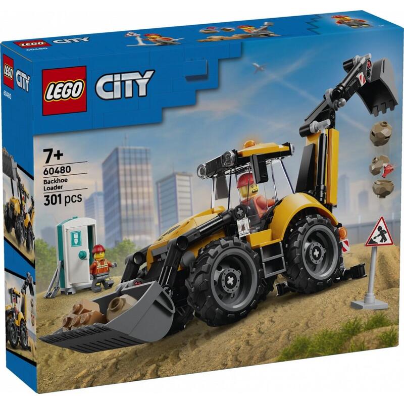 Lego 60480 City Amarilloer Baggerlader 60480