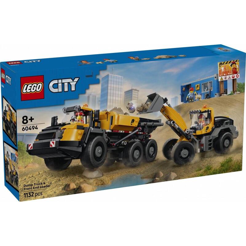 Lego 60494 City Kipplaster Und Schaufellader 60494