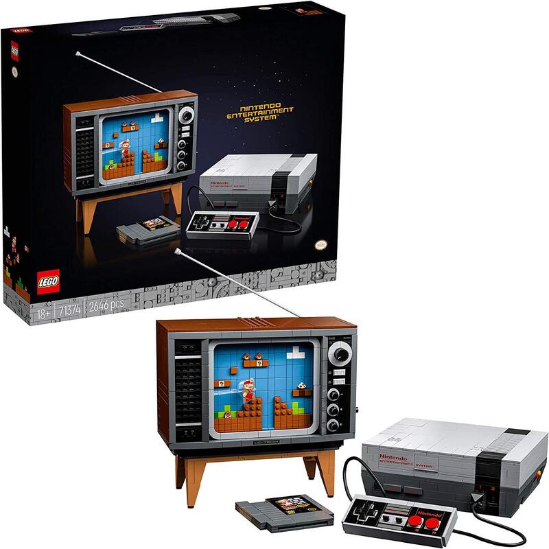 Lego 71374 Nintendo Entertainment System Consola Nes Juego De Construcción