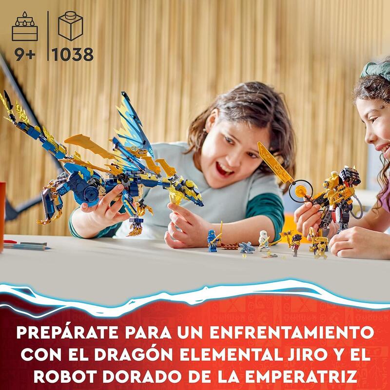 Lego 71796 Ninjago Dragón Elemental Contra La Emperatriz Mech