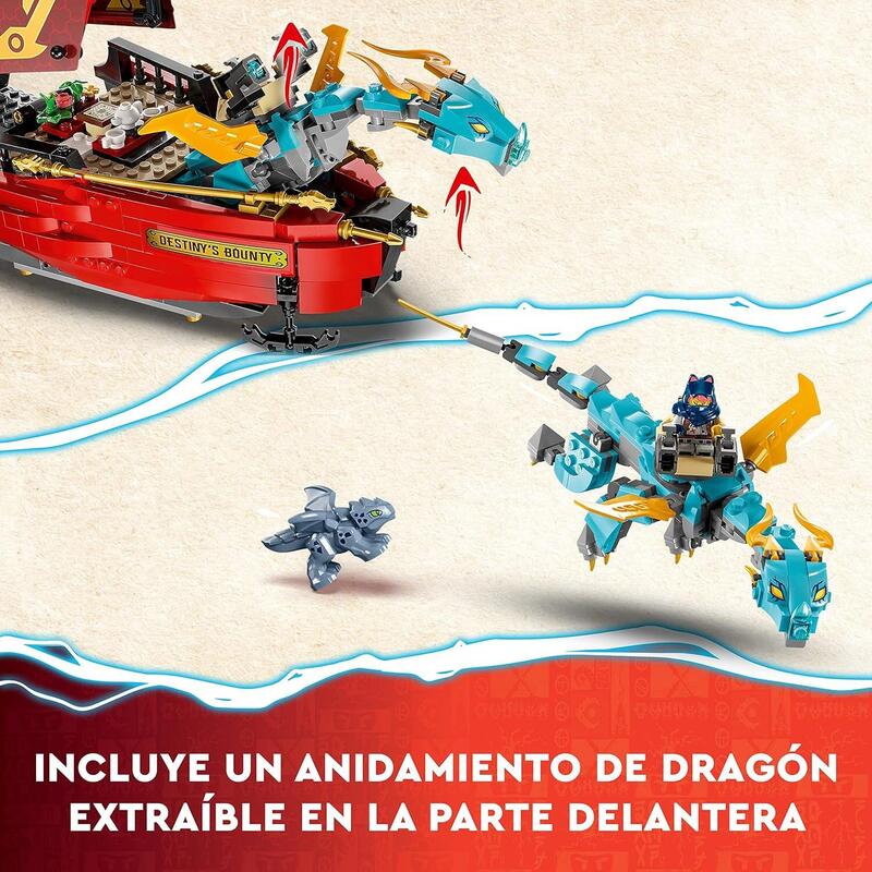 Lego 71797 Ninjago La Recompensa De Destiny