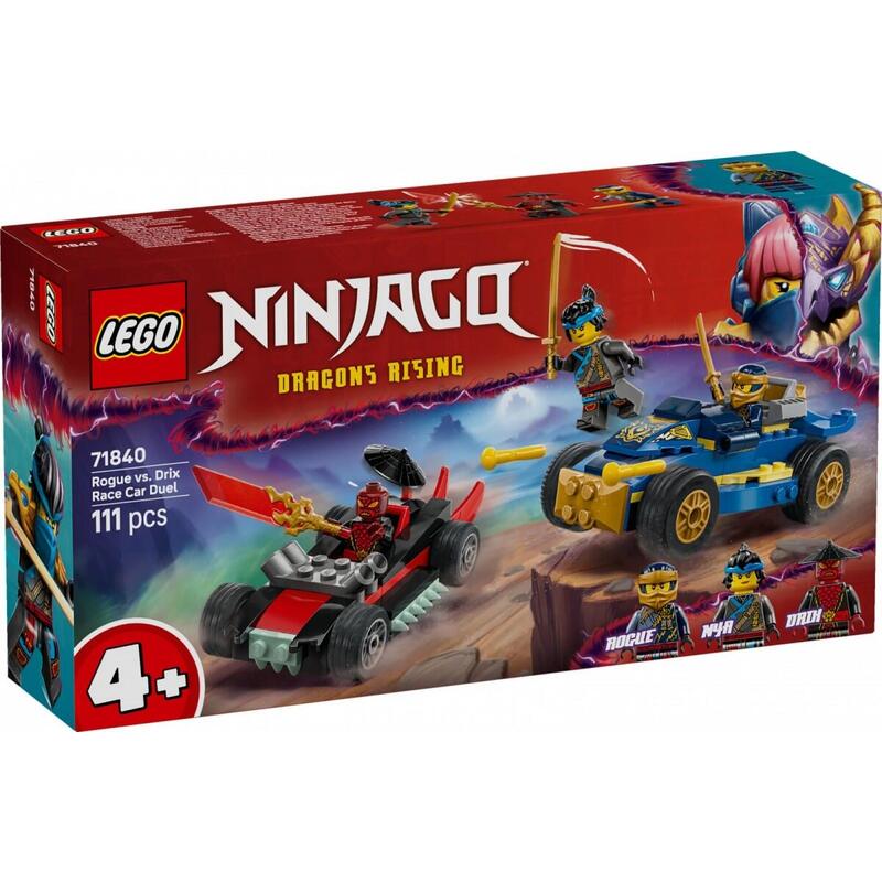 Lego 71840  Klocki Ninjago Wyscigowy Pícaro Vis Drix