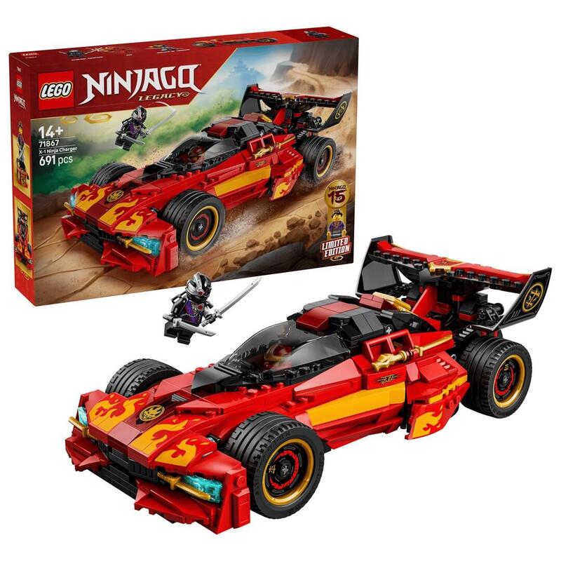 Lego 71867 Ninjago 15-Jähriges Jubiläum Des X-1 Ninja Supercar 71867
