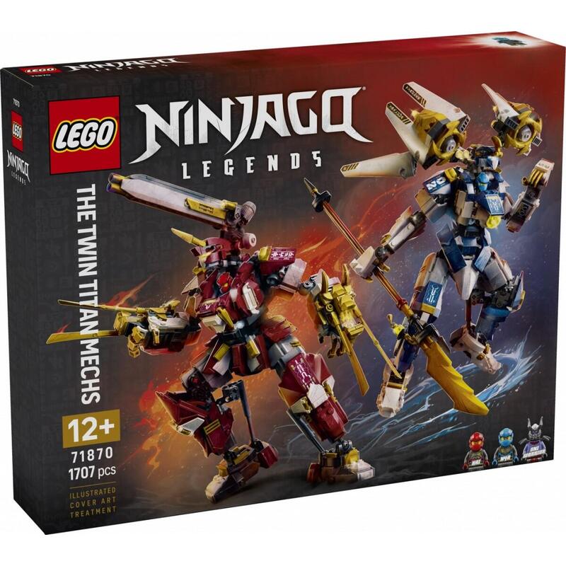 Lego 71870 Ninjago Die Zwillings-Titanmechs 71870