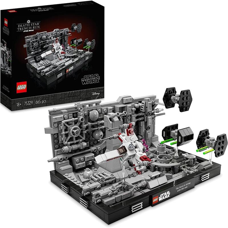 Lego 75329 Star Wars Diorama: Ataque A La Estrella De La Muerte