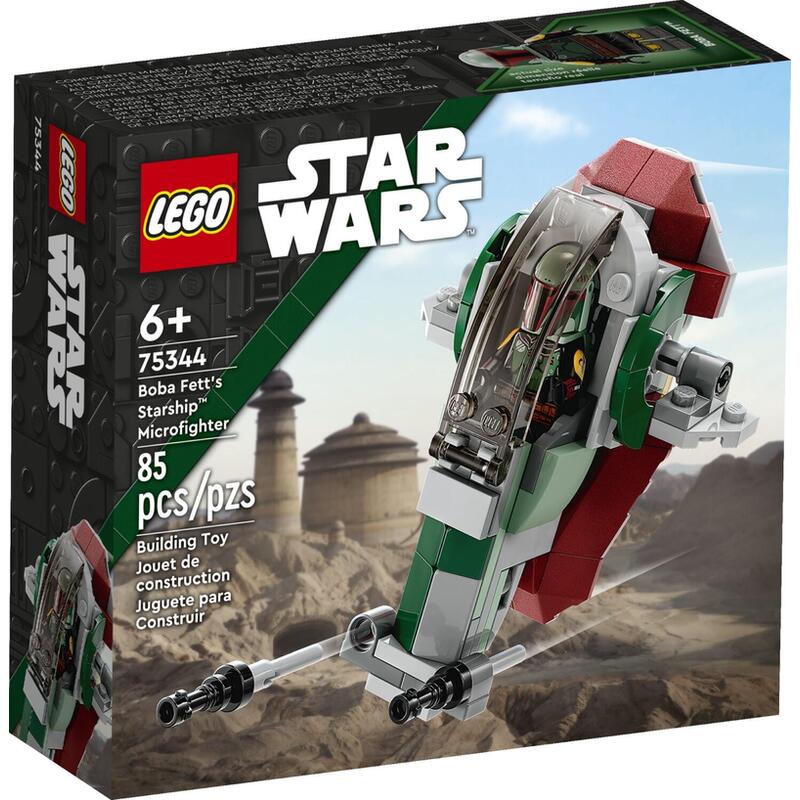 Lego 75344 Star Wars Boba Fetts Starship -  Microfighter 75344