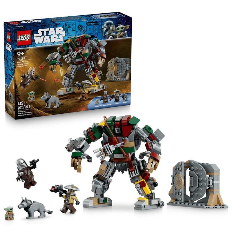 Lego 75451 Star Wars Showdown Mit Dem Wächterdroiden Am Huttenpalast 75451