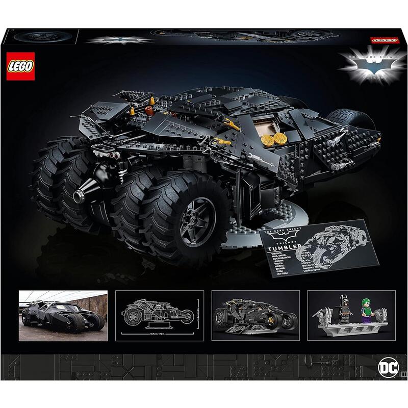 Lego 76240 Dc Super Heroes Batmobile Tumbler,