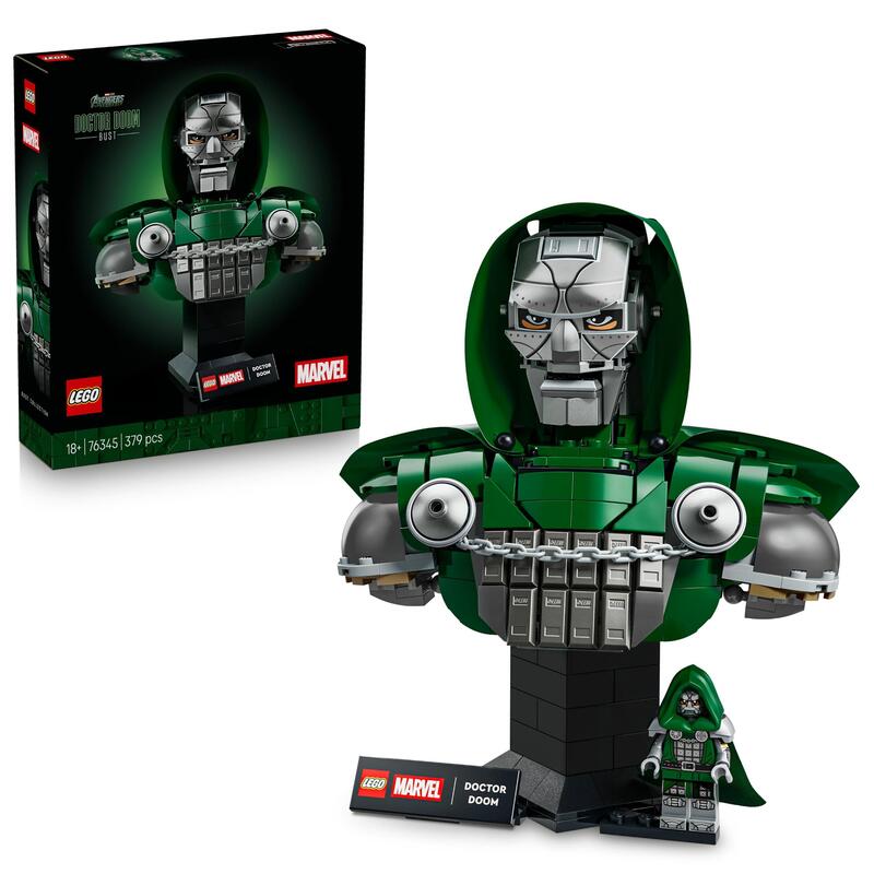 Lego 76345 Marvel Super Heroes Doctor Doom Büste 76345