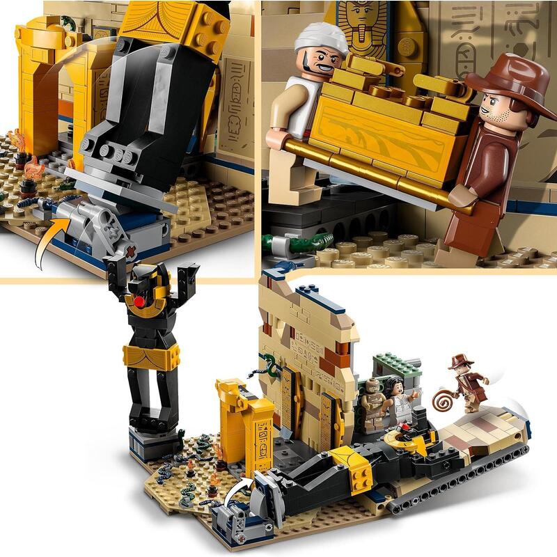 Lego 77013 Indiana Jones Huida De La Tumba Perdida