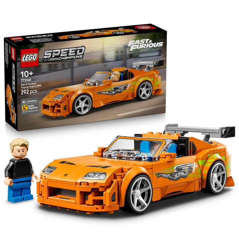 Lego 77260 Speed Champions The Fast And The Furious Toyota Supra Mk4 77260