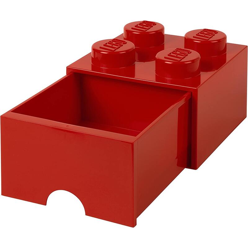 Lego Caja De Almacenamiento Apilable  4 Rojo 40051730