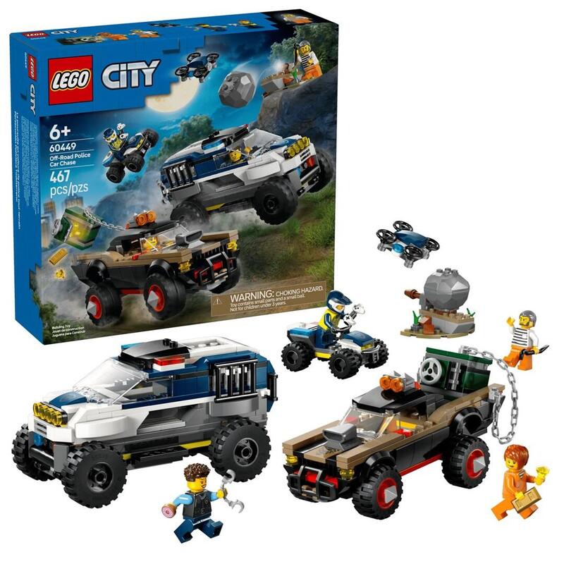 Lego City 60449 - Persecución Policial 4x4