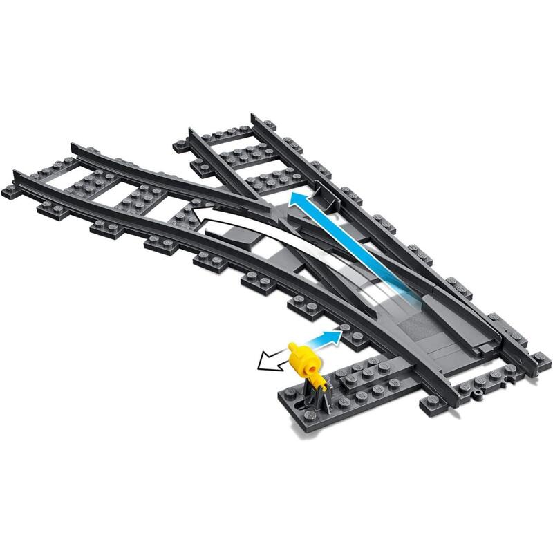 Lego City Trains Cambios De Agujas - 60238