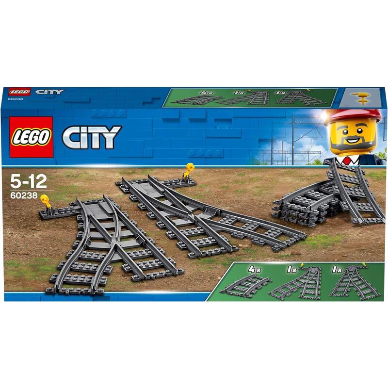 Lego City Trains Cambios De Agujas - 60238