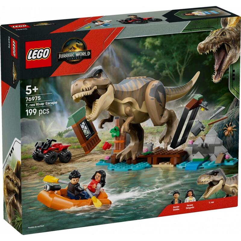 Lego Jurassic World 76975 Escapada Al Río T-Rex
