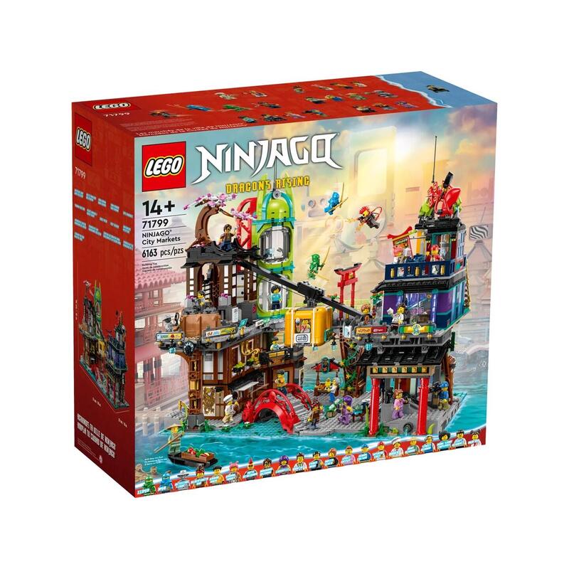 Lego Ninjago 71799 Mercados De La Ciudad De Ninjago